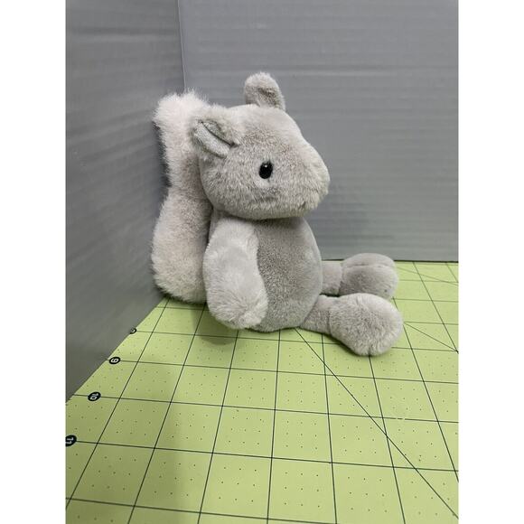 Mary Meyer Squirrel Marshmallow Zoo Plush Stuffed Animal Gray Soft Toy - Picture 4 of 9
